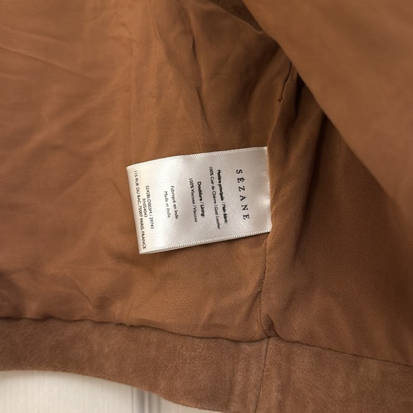 Sezane Brown Sleeveless Top - Picture 4 of 6